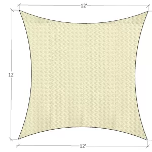 Prefabricated shade sail