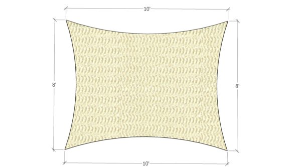 Prefabricated shade sail